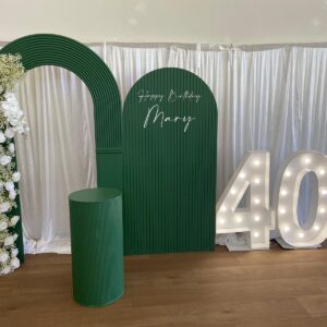 Foldable Rainbow Arch Backdrop - Event Backdrop - Party Decor