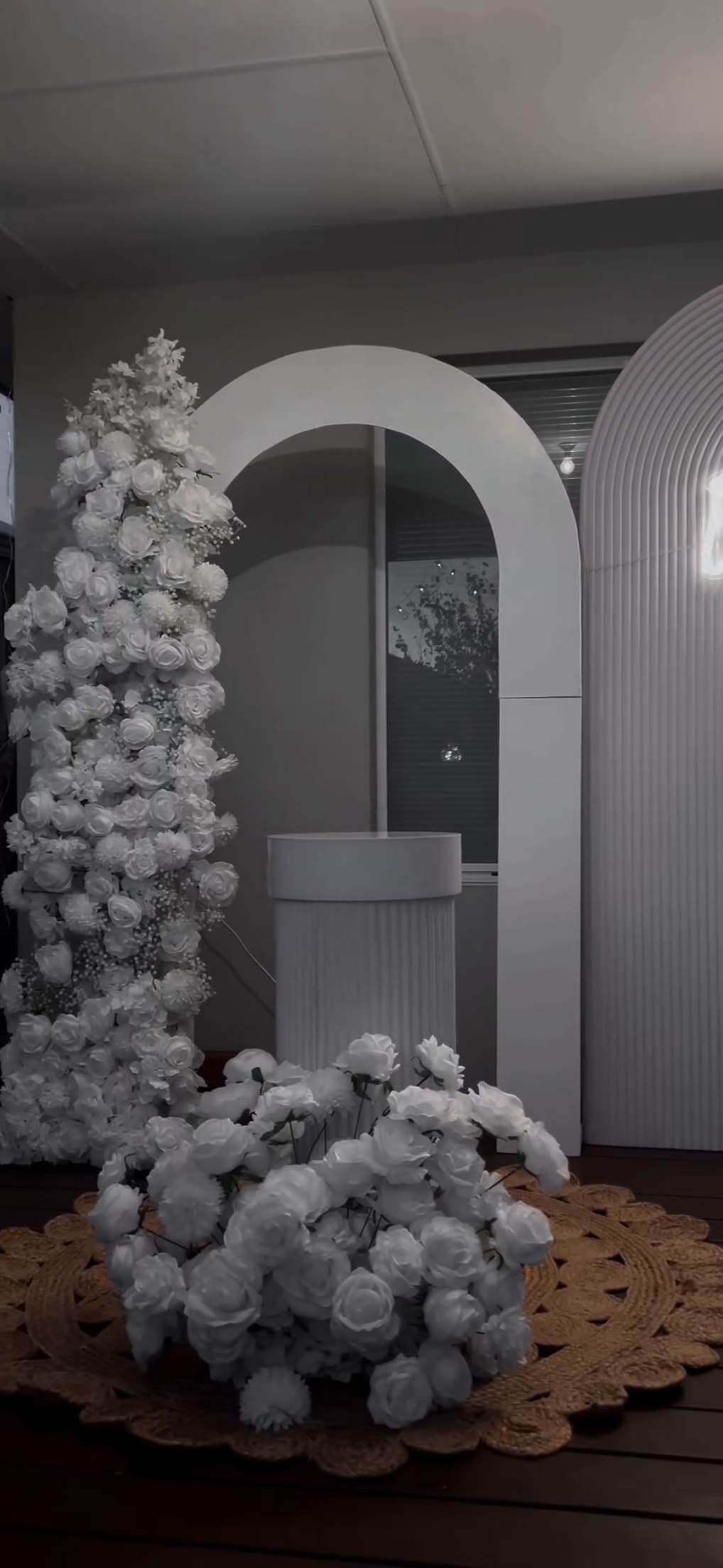 Plain Hollow Arch Backdrop - Event Props -2D Hollow Arch - Party Backdrop