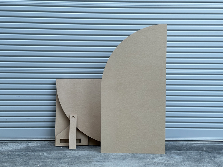 Event Half Arch Backdrop - Painted/Non-painted - Foldable/Unfoldable - Image 2
