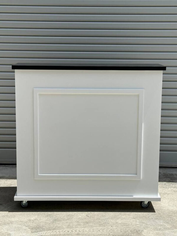 MDF Mobile Cart with Serving Bar - Image 2